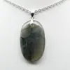 Labradorite Oval Pendant - 2