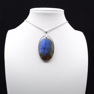 Labradorite Oval Pendant