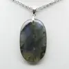 Labradorite Oval Pendant - 1