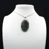 Labradorite Oval Pendant - 0
