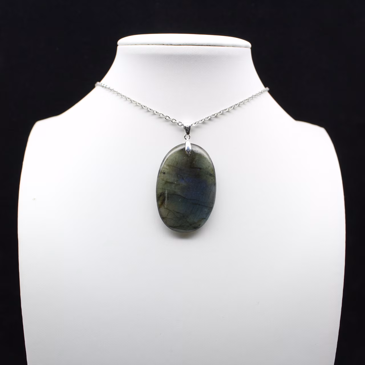 Labradorite Oval Pendant