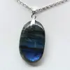 Labradorite Oval Pendant - 1