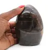 Polished Black Microcline Rock - 1