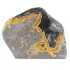 Mineral Ornament: Polished Bumblebee Jasper from Indonesia - 2
