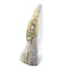 Mineral Ornament: Polished Bumblebee Jasper from Indonesia - 4