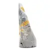 Mineral Ornament: Polished Bumblebee Jasper from Indonesia - 8