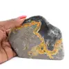 Mineral Ornament: Polished Bumblebee Jasper from Indonesia - 1