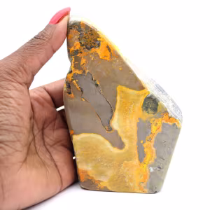 Indonesian Bumblebee Jasper: Mineral Decoration Specimen