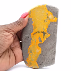Indonesian Bumblebee Jasper: Small Polished Specimen