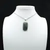 Labradorite rectangular pendant - 0