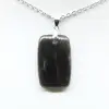 Labradorite rectangular pendant - 1
