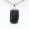 Labradorite rectangular pendant - 2