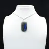 Labradorite rectangular pendant - 2