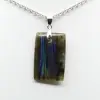 Labradorite rectangular pendant - 2