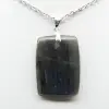 Labradorite rectangular pendant - 1