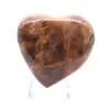 Madagascar Microcline Stone Heart - 0