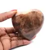 Madagascar Microcline Stone Heart - 1