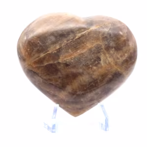 Black Microcline Heart