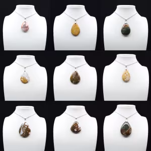 Imperial Jasper Drop Pendant
