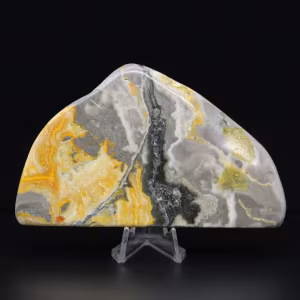 Polished Bumblebee Jasper, Collection and Aesthetics