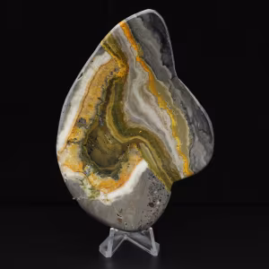 Polished Bumblebee Jasper Rock Mineral Science