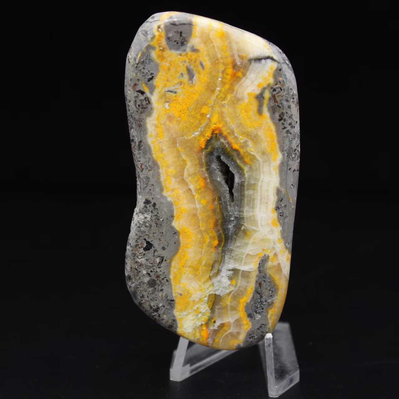 Small Jasper Bumblebee Mineral Decoration