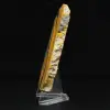 Polished Bumblebee Jasper plaque - 6