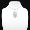 Banded agate pendant - 0