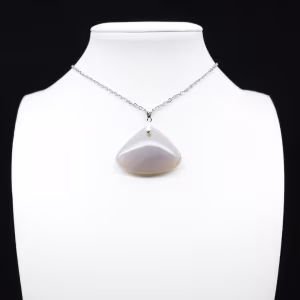 Banded agate pendant