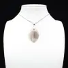 Banded agate pendant - 2