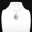 Banded agate pendant