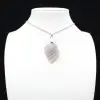 Banded agate pendant - 0