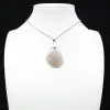 Banded agate pendant - 2