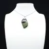 Kambamba Jasper Flame Pendant - 0