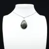 Kambamba Jasper Teardrop Pendant - 0