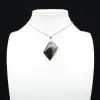 Diamond-shaped Kambamba Jasper pendant - 2