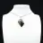 Diamond-shaped Kambamba Jasper pendant