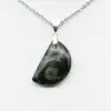 Moon-shaped Kambamba Jasper pendant - 1
