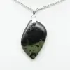 Kambamba Jasper Flame Pendant - 1