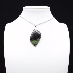 Kambamba Jasper Flame Pendant