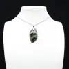 Kambamba Jasper Leaf Pendant - 2