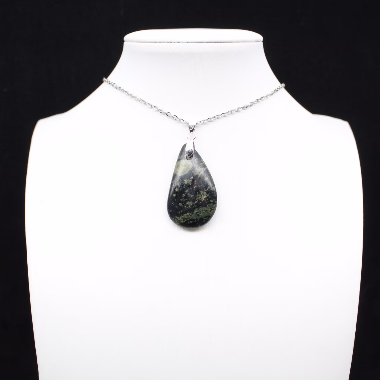 Kambamba Jasper Teardrop Pendant