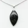 Kambamba Jasper Leaf Pendant - 1