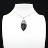 Kambamba Jasper Leaf Pendant - 2