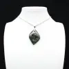 Kambamba Jasper Leaf Pendant - 2