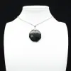 Octagon shaped Kambamba Jasper pendant - 0