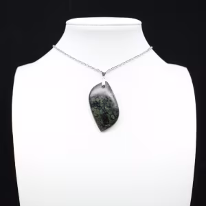 Kambamba Jasper Flame Pendant