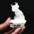 Faden quartz crystal on base