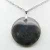 Round labradorite pendant - 2
