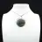Round labradorite pendant